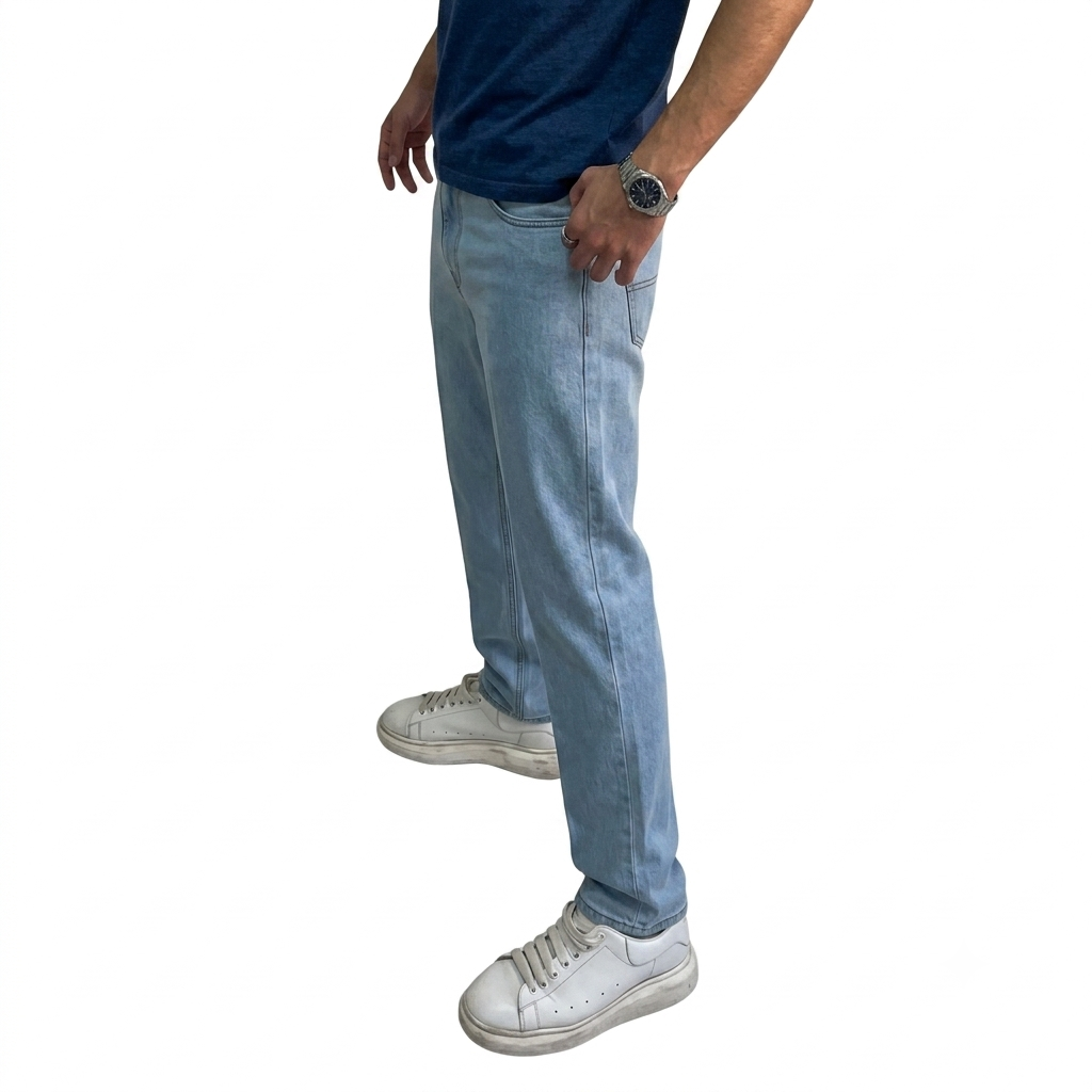 Iced Wash Jeans — Slim Fit