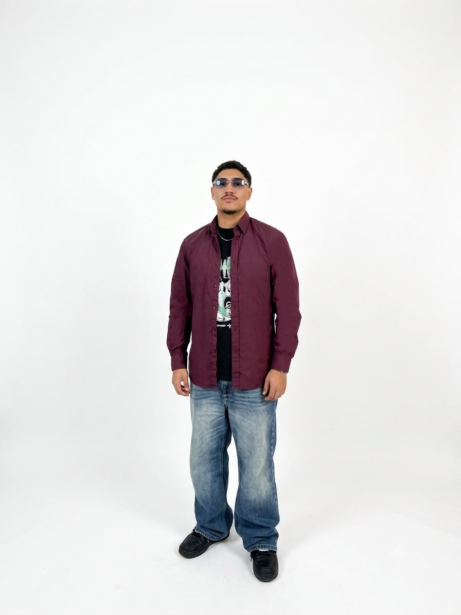 Damzon Classic Shirt — Red
