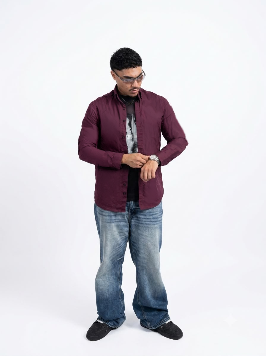 Damzon Classic Shirt — Red
