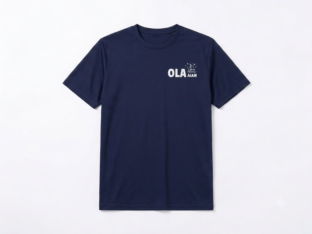 Olaan Tee — Navy Blue