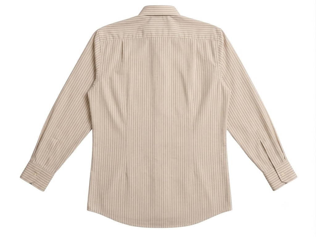 Damzon Linen-Feel Shirt — Beige