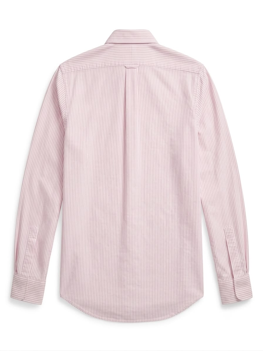 Damzon Striped Shirt — Pink & White