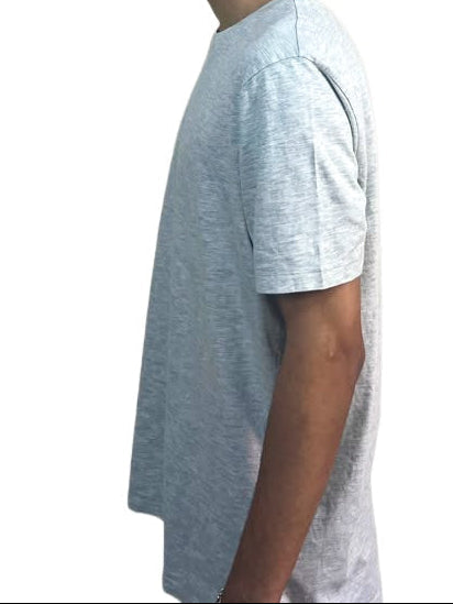 Damzon Basic Tee — Silver