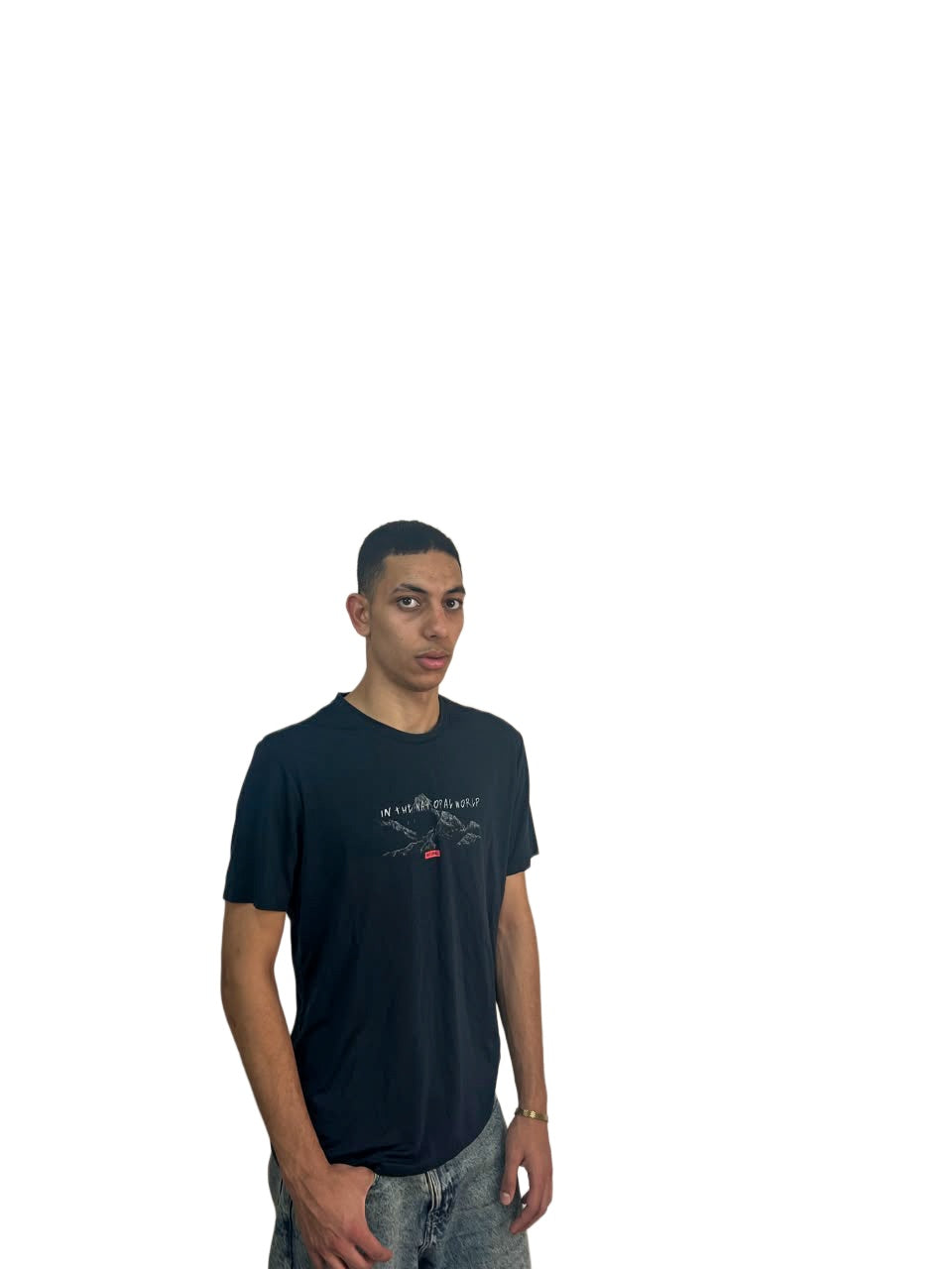 t-shirt petrol
