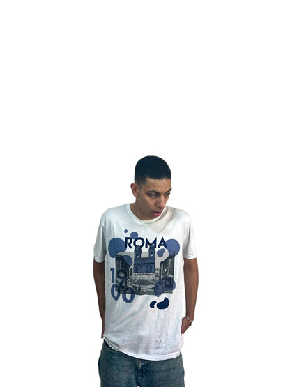 roma t - shirt ( white )