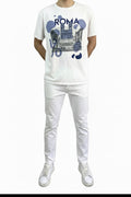 Gabardine Trousers — White